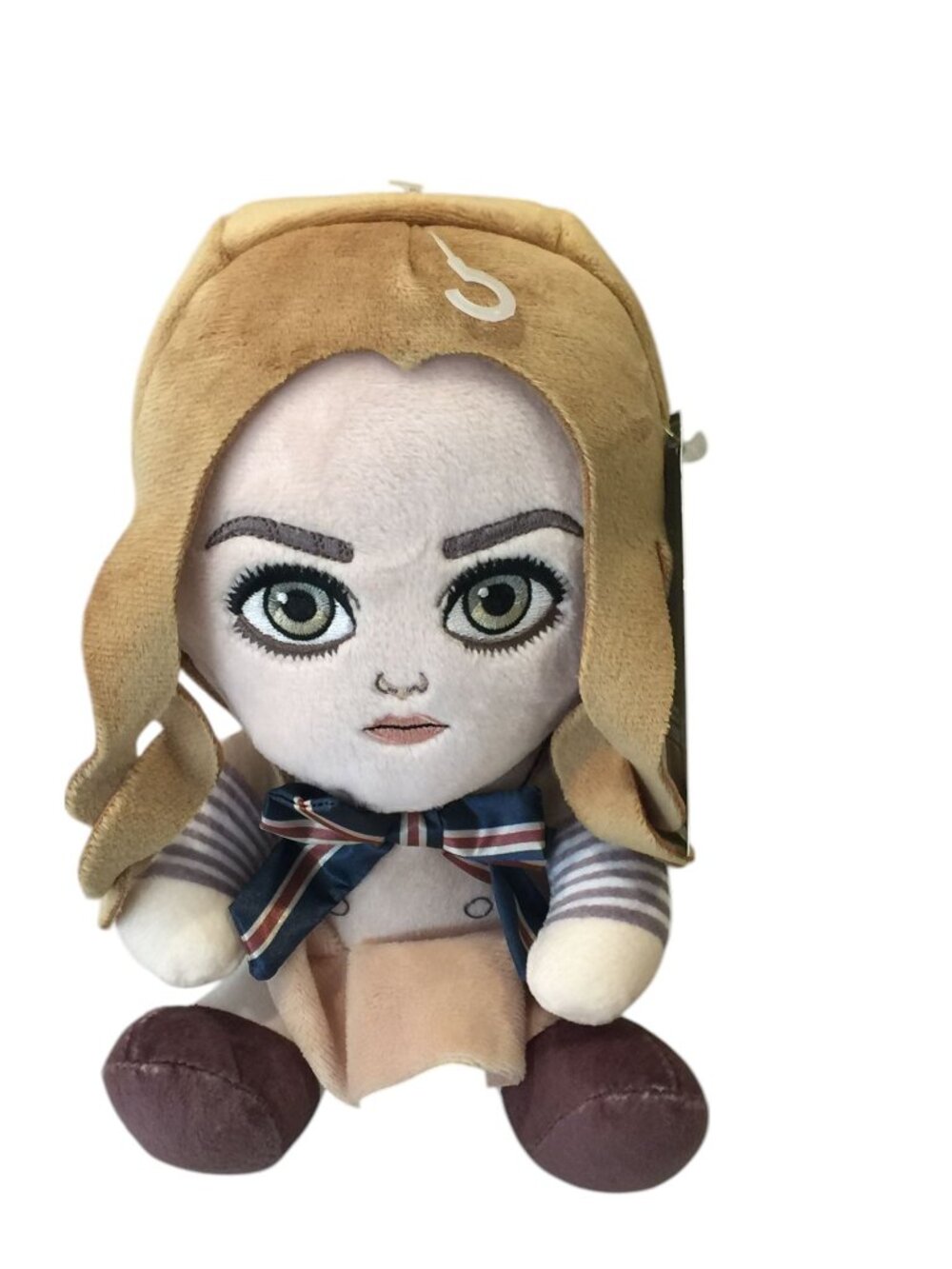 MEGAN kidrobot Plush Sitting Character Doll Tan Gray